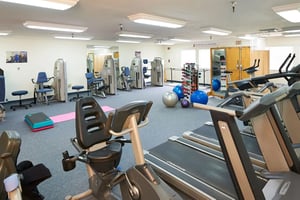 Empty gym