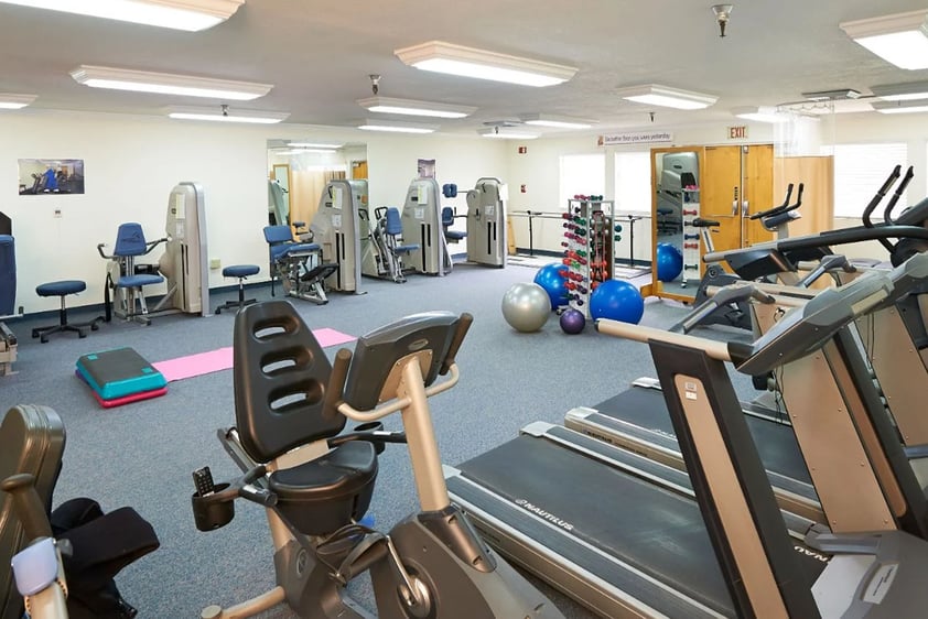 Empty gym