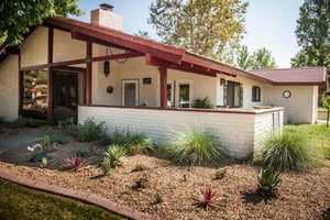 House exterior with some rock exterior