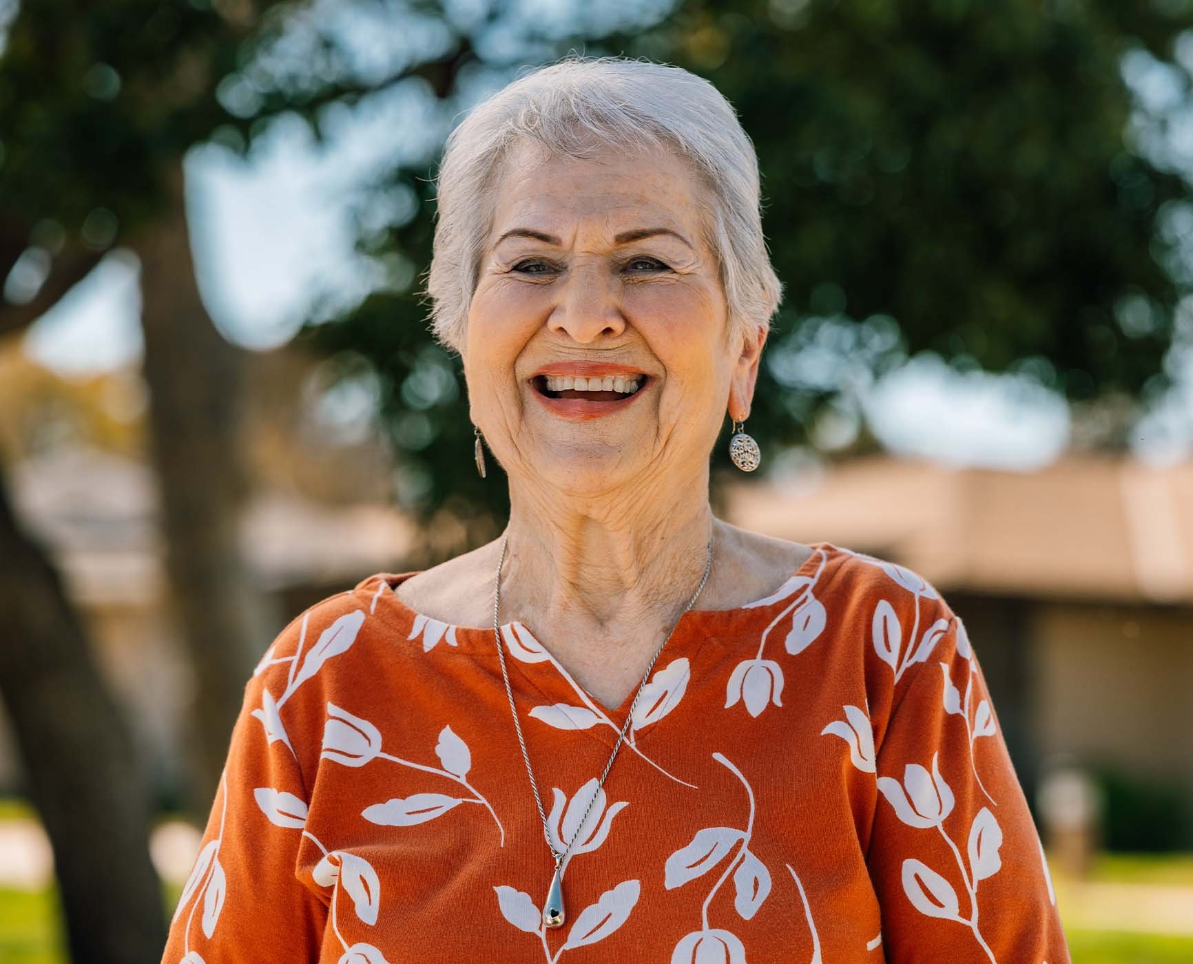 Smiling woman