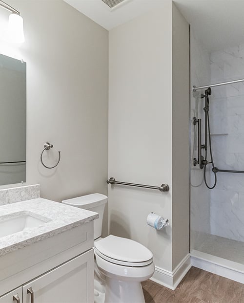 modern interior bathroom