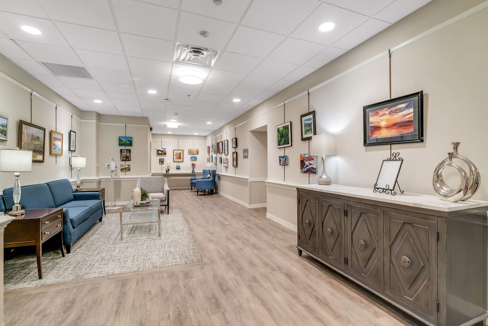 interior of a common area