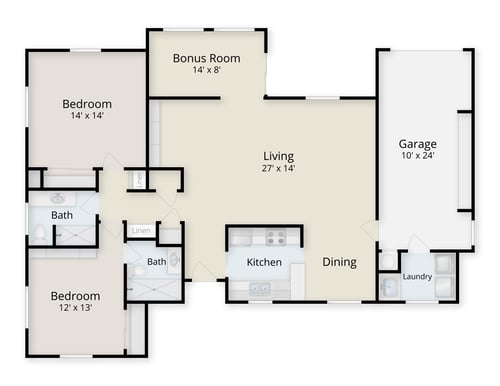 Plymouth Village Single Family Home 2 bedrooms